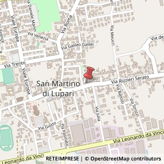 Mappa Via Rizzieri Serato, 41/1, 35018 San Martino di Lupari, Padova (Veneto)