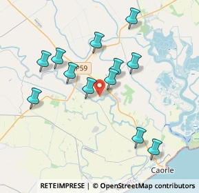 Mappa Via Olmo, 30029 San Stino di Livenza VE, Italia (3.65417)