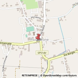 Mappa Via V. Emanuele, 11, 36050 Pozzoleone, Vicenza (Veneto)