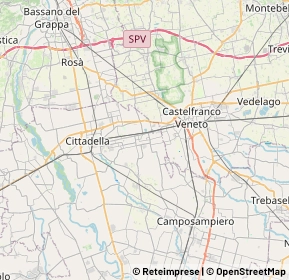 Mappa 35018 San Martino di Lupari PD, Italia (9.5105)