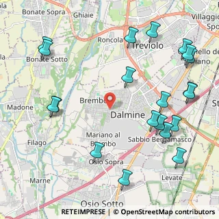 Mappa Via Enea Salmeggia, 24044 Dalmine BG, Italia (2.693)