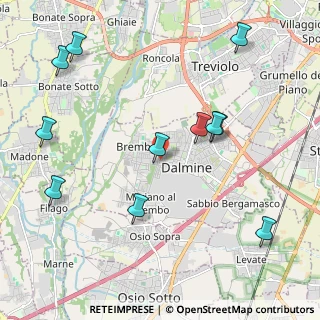 Mappa Via Enea Salmeggia, 24044 Dalmine BG, Italia (2.40818)