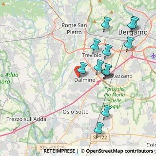Mappa Via Enea Salmeggia, 24044 Dalmine BG, Italia (4.36154)