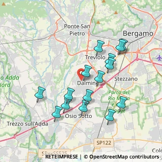 Mappa Via Enea Salmeggia, 24044 Dalmine BG, Italia (3.66067)