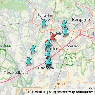 Mappa Via Enea Salmeggia, 24044 Dalmine BG, Italia (2.995)