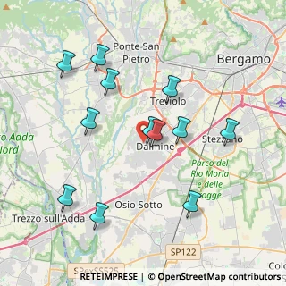 Mappa Via Enea Salmeggia, 24044 Dalmine BG, Italia (3.8675)