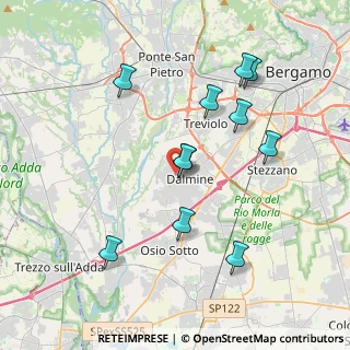 Mappa Via Enea Salmeggia, 24044 Dalmine BG, Italia (3.76455)