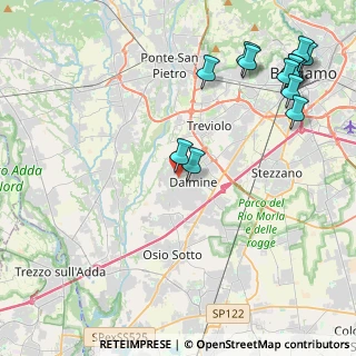 Mappa Via Enea Salmeggia, 24044 Dalmine BG, Italia (5.40846)