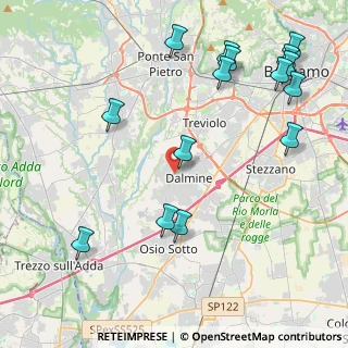 Mappa Via Enea Salmeggia, 24044 Dalmine BG, Italia (5.216)