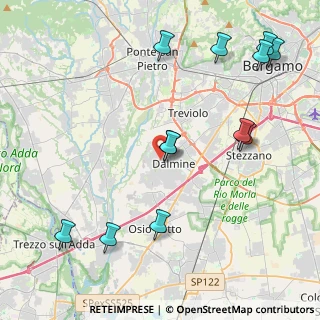 Mappa Via Enea Salmeggia, 24044 Dalmine BG, Italia (4.98417)