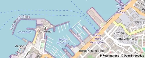 Mappa Trieste