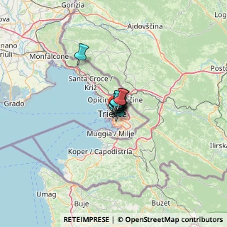 Mappa Via T. Vecellio, 34129 Trieste TS, Italia (2.61909)