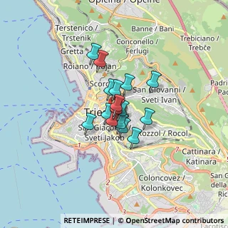 Mappa Via T. Vecellio, 34129 Trieste TS, Italia (0.92688)