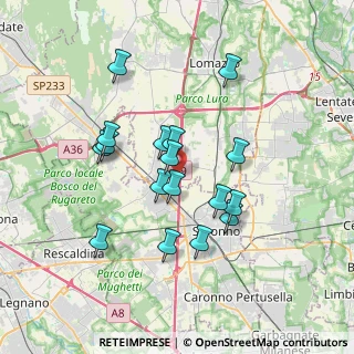 Mappa Via Centro Industriale Europeo, 22078 Turate CO, Italia (3.15471)