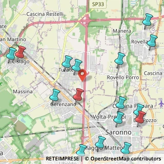 Mappa Via Centro Industriale Europeo, 22078 Turate CO, Italia (3.07235)