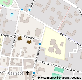 Mappa 20866 Carnate MB, Italia (0.16154)