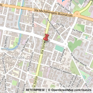 Mappa Via Torino, 37, 21013 Gallarate, Varese (Lombardia)