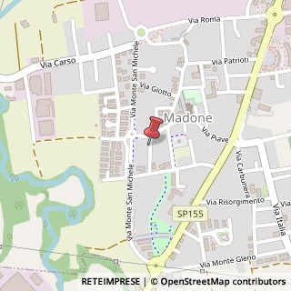 Mappa Via dei Gelsi, 8, 24040 Osio Sopra, Bergamo (Lombardia)