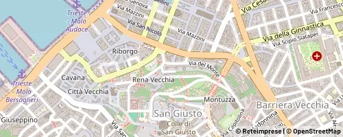 Mappa Trieste