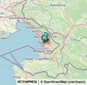 Mappa Via degli Artisti, 34121 Trieste TS, Italia (48.49364)