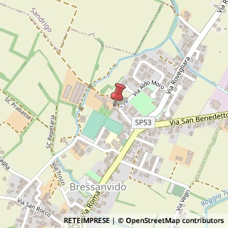 Mappa Via Chiesa Nord, 5, 36050 Bressanvido, Vicenza (Veneto)