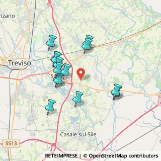 Mappa Casa reali, 31048 San Biagio di Callalta TV, Italia (3.28786)