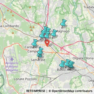 Mappa Via Cascina Colombo, 21013 Gallarate VA, Italia (3.25462)