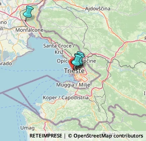 Mappa 34121 Trieste TS, Italia (33.99545)