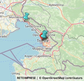 Mappa Via Malcanton, 34121 Trieste TS, Italia (39.49727)