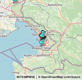 Mappa 34121 Trieste TS, Italia (25.03091)