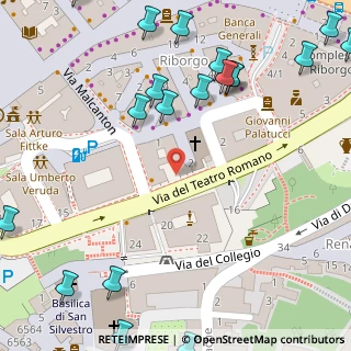 Mappa Androna della Torre, 34121 Trieste TS, Italia (0.106)