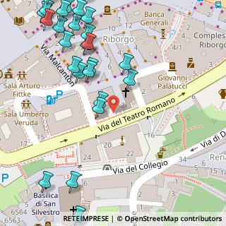 Mappa Via Malcanton, 34121 Trieste TS, Italia (0.07692)