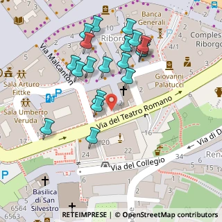 Mappa Androna della Torre, 34121 Trieste TS, Italia (0.06053)