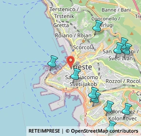 Mappa 34121 Trieste TS, Italia (2.86769)