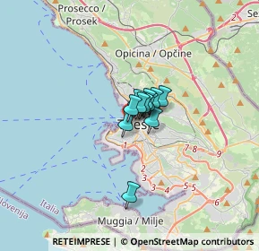 Mappa Via Malcanton, 34121 Trieste TS, Italia (1.26)