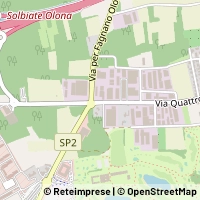 Kaart Solbiate Olona