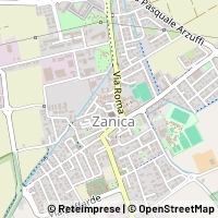 Mapa Zanica
