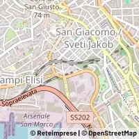 Karte Trieste