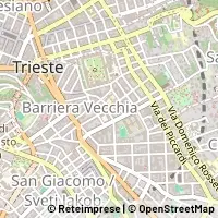 Mapa Trieste