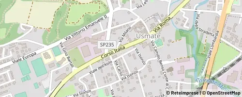 Mappa Usmate Velate