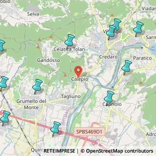 Mappa Via Frate Ambrogio, 24060 Castelli Calepio BG, Italia (3.25818)
