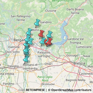 Mappa Via Frate Ambrogio, 24060 Castelli Calepio BG, Italia (11.36923)