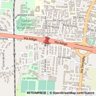 Mappa Via Ghirada, 51, 31100 Treviso, Treviso (Veneto)