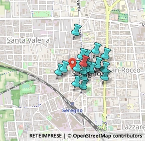 Mappa Piazza Biella, 20831 Seregno MB, Italia (0.258)