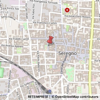 Mappa Via Guglielmo Marconi, 14, 20831 Seregno, Monza e Brianza (Lombardia)