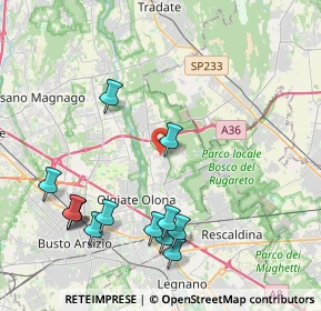 Mappa Via Grazia Deledda, 21055 Gorla Minore VA, Italia (4.66538)