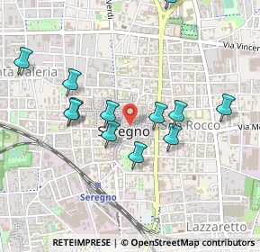 Mappa Via XXIV Maggio, 20831 Seregno MB, Italia (0.46)