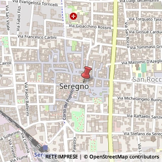 Mappa Piazza Concordia, 14, 20831 Seregno, Monza e Brianza (Lombardia)