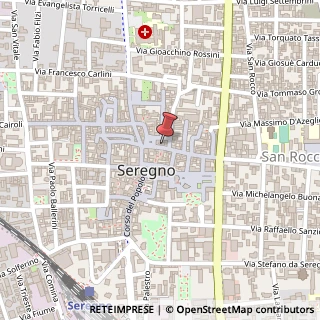 Mappa Via Camillo Benso Conte di Cavour, 3, 20831 Seregno, Monza e Brianza (Lombardia)
