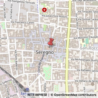 Mappa Via alla Chiesa, 11, 20831 Seregno, Monza e Brianza (Lombardia)